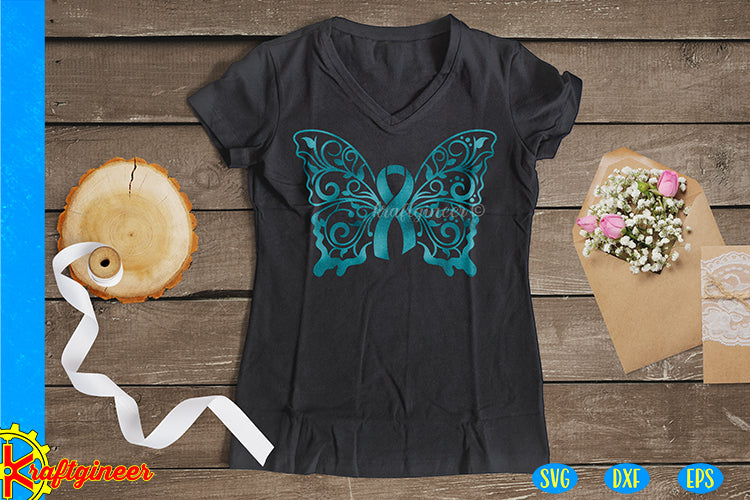 Floral Awareness Butterfly