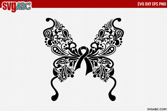 Paisley Awareness Butterfly