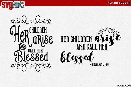 Proverbs 31:28