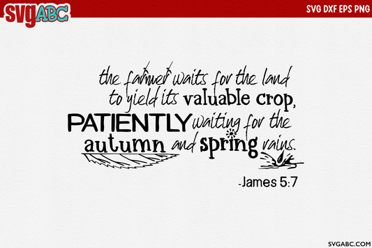 James 5:7