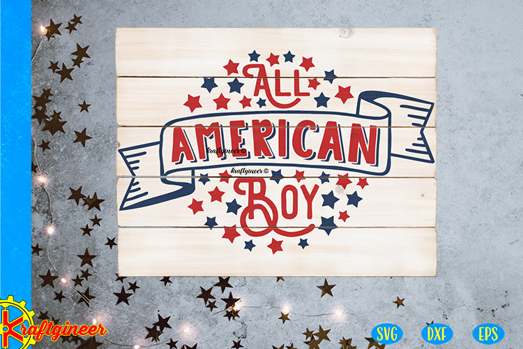 American Boy Banner