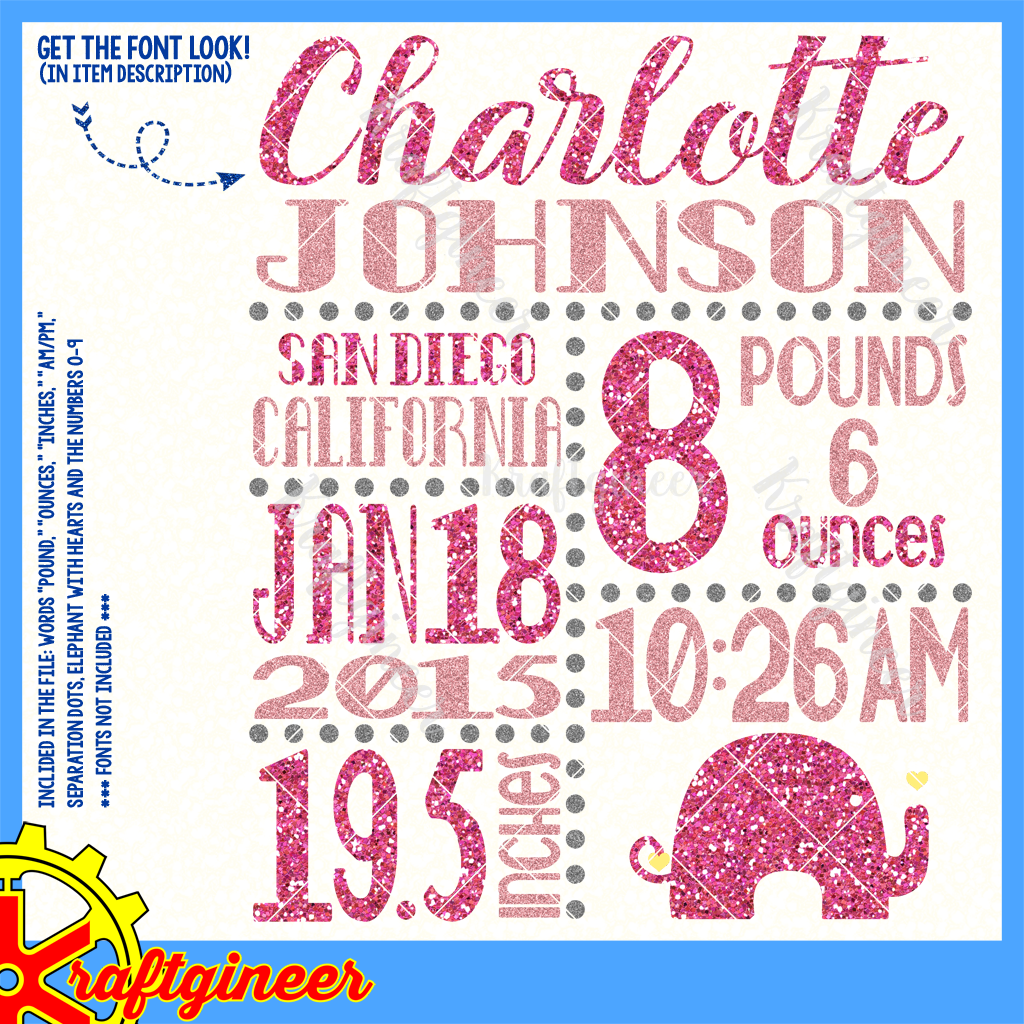 DIY Birth Stats
