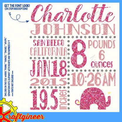 DIY Birth Stats