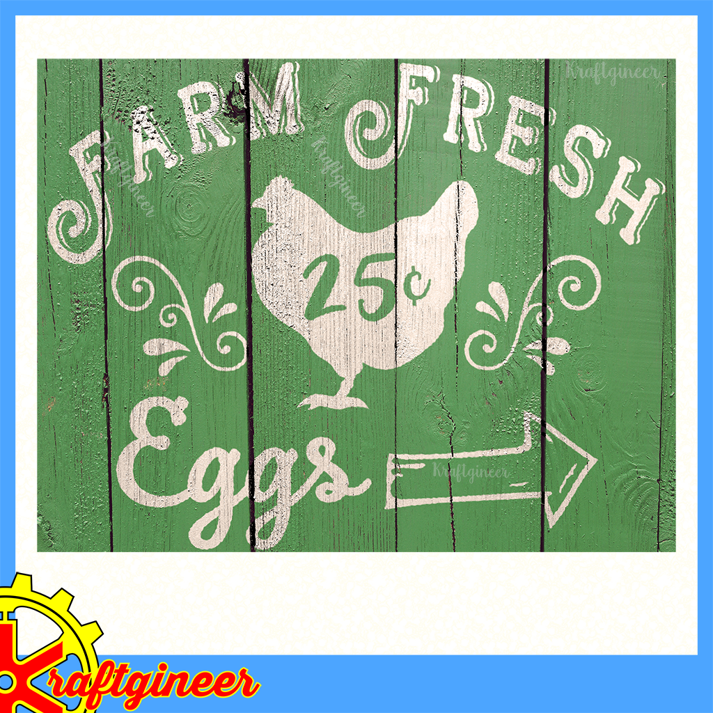 Fresh Eggs Sign