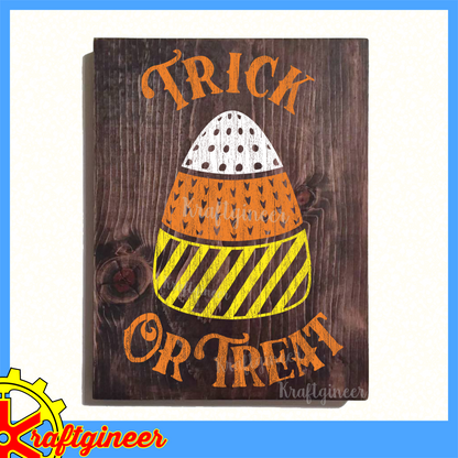 LinoCandy Corn