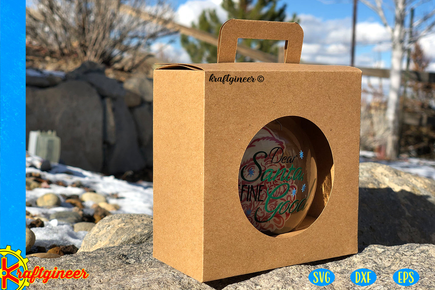 Ornament Box - 3.125” (80mm) Disc