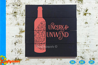 Uncork Swirly Wine