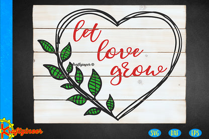 Wreath Heart Grow